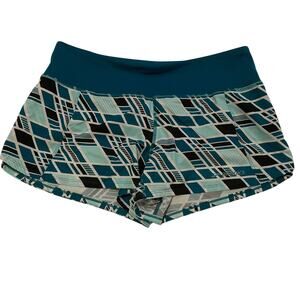 Brooks Running Women’s Chaser 3” Geometric Print Lined Running Shorts - Medium